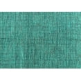 thumbnail image 1 of Ahgly Company Indoor Rectangle Abstract Turquoise Blue Modern Area Rugs, 7' x 9', 1 of 4