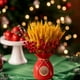 thumbnail image 5 of Adorno Navideño Artificial de Bayas y Espigas de Cebada | Decoración Navideña de Plástico Rojo y Amarillo para Árbol, Sala de Estar, Escritorio y Dormitorio, 5 of 6