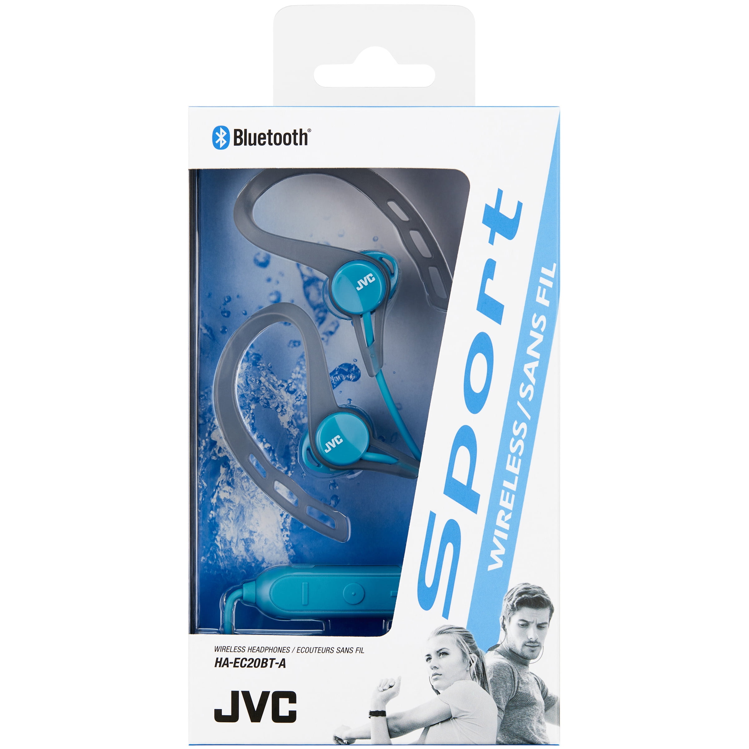 Audífonos JVC Audífonos IN EAR Bluetooth - WHITE HA-EC20BT-W