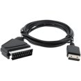 thumbnail image 1 of Game Console Broom Head Line Cable AV Cable compatible with PS3/PS2/PSOne PAL (Not for HDMI), 1 of 4