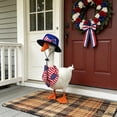 thumbnail image 4 of Porch Goose Outfits, Independence Day Holiday Goose Costume 4th of July Goose Clothes for 23" Cement Goose Yard Garden Outdoor Decor, 4 of 6
