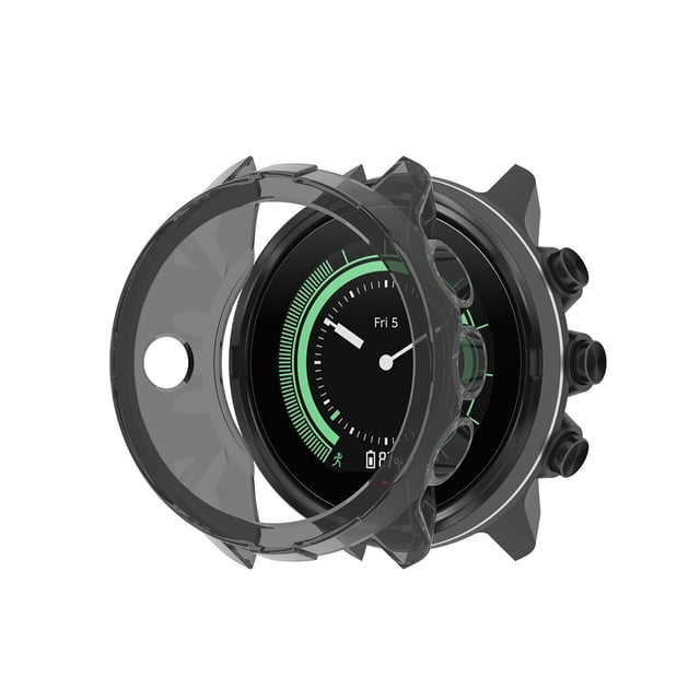 Transparent TPU Soft Gel Case for Smart Electronic Smartwatch Comfortable and Durable Classic and Versatile Waterproof and Impact resistant Easy Installation TPU Material