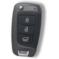 thumbnail image 1 of SEGADEN Replacement Key Shell for Hyundai Accent Elantra Kona Veloster 3 Button Keyless Entry Flip Remote Key Shell PG185A, 1 of 4