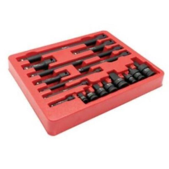 Titan TL81483 Impact Adapter Set - 17 Piece