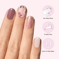 thumbnail image 4 of Dashing Diva Gloss Gel Nail Strips, Mocha For Two, 32 Count, 4 of 7