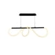 thumbnail image 4 of Lámpara Candil Colgante LED Rope Luxica Lighting Negro, 4 of 5