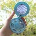 thumbnail image 3 of Shell Forme Mini USB Rechargeable Été Ventilateur de Refroidissement avec Miroir de Maquillage, 3 of 10