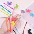 thumbnail image 4 of 44pcs 2 Style Wine Glass Marker Charms Cup Strip Tag Marker Beer Glass Cup Wine Drink Marker 3D Drink Glass Makers DIY, 4 of 7