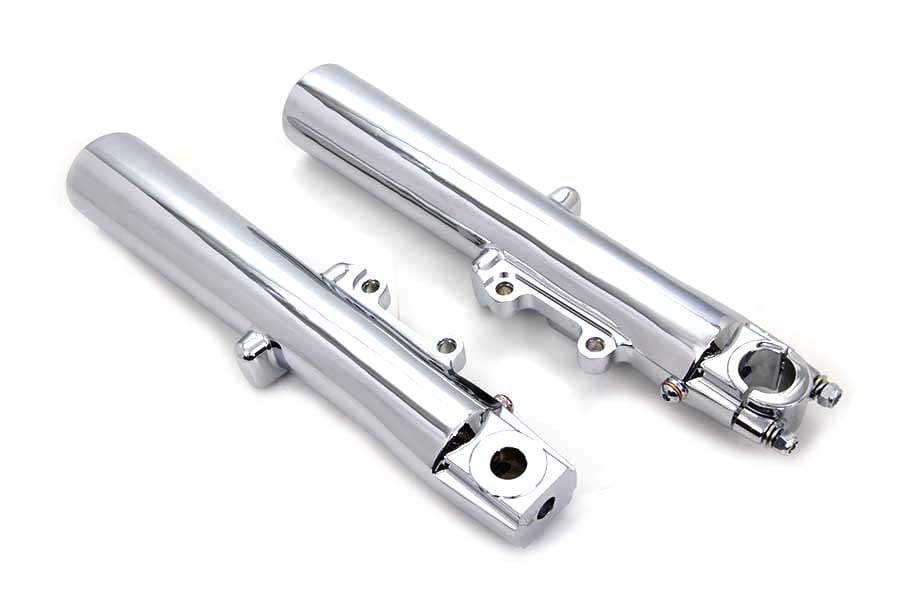 Chrome Lower Fork Slider Set,for Harley Davidson,by VTwin