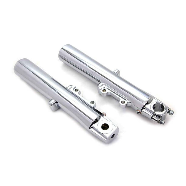 Chrome Lower Fork Slider Set,for Harley Davidson,by VTwin Walmart