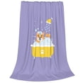 thumbnail image 2 of Sikiie Corgi Washing in Bathtub Ultra-Soft Micro flannel Blanket Luxury All Seasons Warm Blanket for Bedding Sofa and Travel (4 sizes)-60"x50", 2 of 7