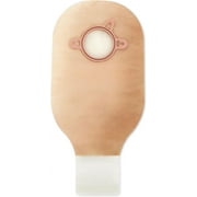 Hollister New Image Drainable Ostomy Pouch 18006, Lock n’ Roll Microseal Closure, 2-Piece 12” Length, Ultra-Clear – 4” Flange Size, 10 Pack