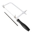 thumbnail image 1 of Keenso Jewellers Saw Adjustable Type Hacksaw DIY Hand Tools 12pcs Spiral Saw Blades, 1 of 8