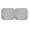 thumbnail image 7 of Naloa GlitterSilver 2 Piece Foldable Car Sun Shades, Car Windshield Sunshade, Front Window Sunshade for Car, Truck, SUV - Large, 7 of 7