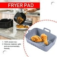 thumbnail image 3 of YFMHA Silicone Air Fryer Pots Waterproof Reusable for Home Kitchen Oven Steamer Cooker, 3 of 7
