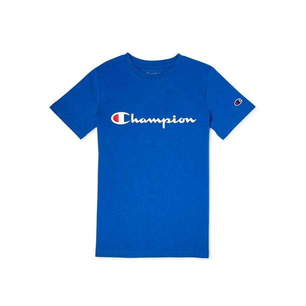 Champion Boys Signature T-Shirt, Sizes -