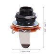 thumbnail image 2 of PENIKOKO 10Pack Audio Jack Socket Plate for Musical Instruments Including Guitar Pedal Connector, 2 of 6