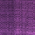 thumbnail image 1 of Ahgly Company Indoor Square Abstract Purple Modern Area Rugs, 3' Square, 1 of 4