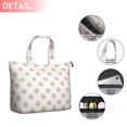 thumbnail image 2 of Lightpink Daisy Flower Linear Pattern Travel Tote Bags for Women Carry On,Large Weekender Bags for Women Travel,Multi Functional Duffle Bag for Work,Shopping,Sports, 2 of 5