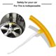 thumbnail image 4 of 5 Pcs Rim Protector With Holes And Ropes, 20cm Rim Edge Protector Wheel Rim Protection Tool, 4 of 4