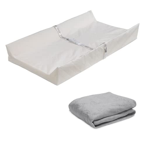 Colchoneta para Cambiar Bebé Delta Children 81x41x10 cm con Funda de Peluche