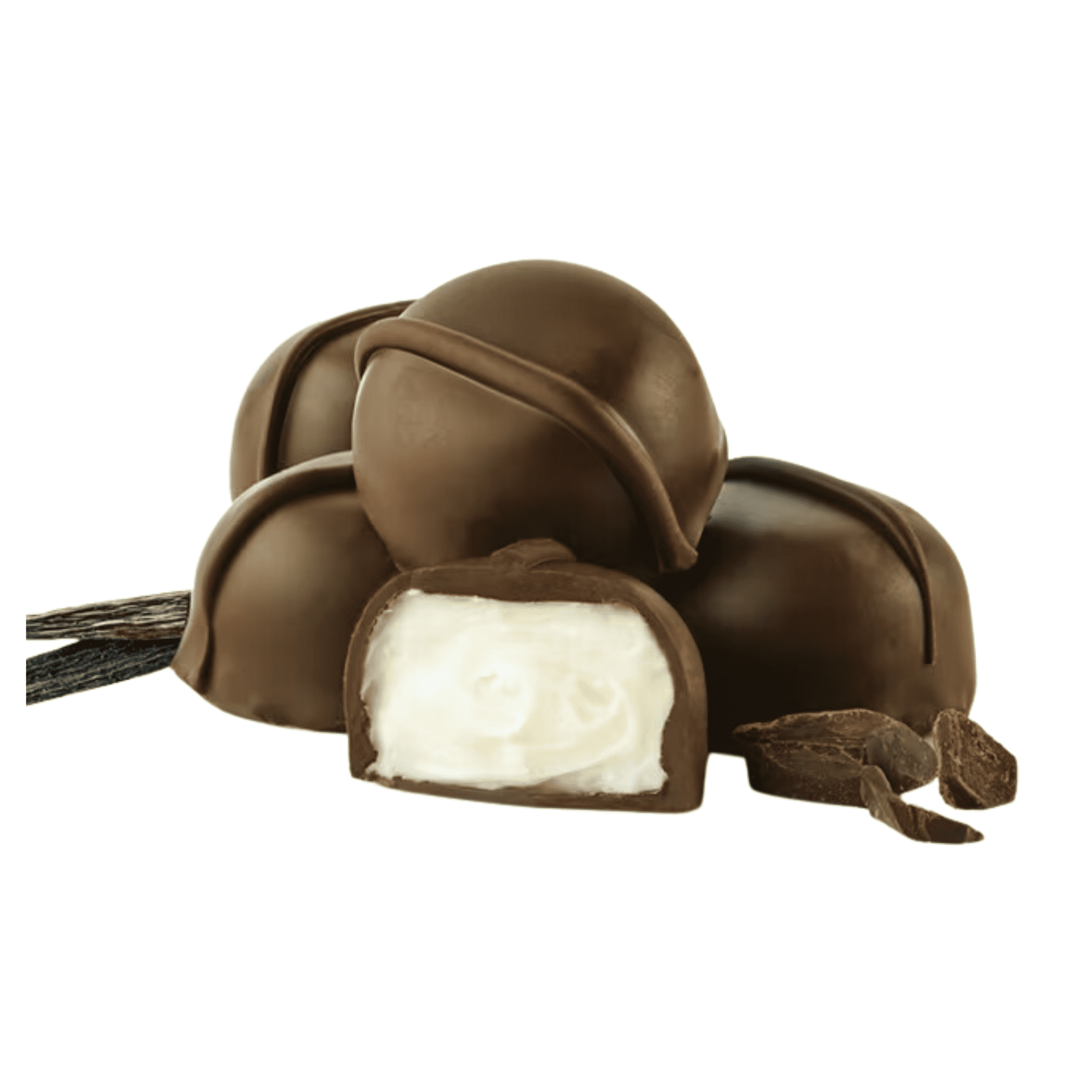 Fannie May Dark Chocolate Vanilla Buttercreams 1 lb Package - Signature Wrap