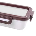thumbnail image 3 of Fiambrera con tapa, organizador, tipo bento, ideal para estudiantes, camping y oficina. Blanco 2000ml, 3 of 3