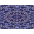 thumbnail image 1 of Ahgly Company Machine Washable Indoor Rectangle Transitional Medium Slate Blue Area Rugs, 7' x 10', 1 of 7