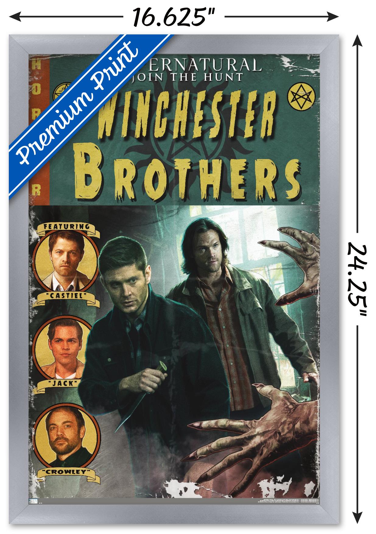 Supernatural - (Only @ Shop Trends) Wall Poster, 14.725" x 22.375", Framed - image 3 of 6