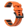thumbnail image 2 of For Garmin Forerunner 945 22mm Two-color Sports Silicone Watch Band, 2 of 4