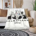 thumbnail image 3 of Manta ligera con diseño de los 101 dálmatas de Disney para sala de estar, dormitorio, habitación de los niños, cálida, regalo de Navidad, 3 of 5