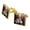 Gold, variant on Batman Arkham Asylum Video Game Harley Quinn Square Cufflink Set - Silver or Gold