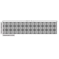 thumbnail image 2 of Ambesonne Black and White Fabric by the Yard Upholstery, Celtic Star, 3 Yards, Black White, 2 of 4