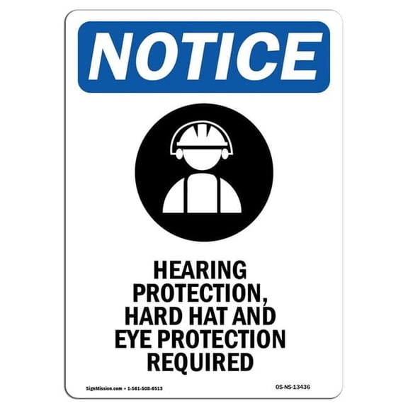 OSHA Notice Sign - God Is Bigger |  Aluminum Sign | Protect Your Business, Construction Site, Warehouse & Shop Area |  Made in the USA