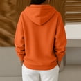thumbnail image 4 of Women's Oversized Hoodies Drop Shoulder Fleece Long Sleeve Hooded Sweatshirts Fall Winter Causal Solid Pullover Hoodies, L, 4 of 6