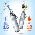 thumbnail image 2 of Modern 29oz Stainless Steel Insulated Thermos with Tea Filter, 360° Printed Travel Bottle, Leakproof BPA-Free Flask with Anti-Slip Base, 304 Inner & 201 Outer, Vacuum Cup, 2 of 6