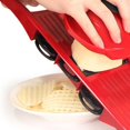 thumbnail image 3 of LIVEYOUNG Appareil de Coupe Multifonction Cuisine Artefact Coupe Pomme de Terre Trancheuse Rouge, 3 of 6