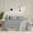 Dark Gray-Twin/Twin XL, variant on Dark Gray Twin/Twin XL Down Alternative Comforter Cotton Shell All Season Quilted Duvet Insert