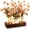 Khaki Kiku, variant on 3 count Sage Green Kiku Mason Jar Table Centerpiece