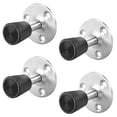thumbnail image 5 of Uxcell Tope de Puerta con Punta de Goma de 1.97" de Largo en Acero Inoxidable con Acabado en Plata Cepillada, Paquete de 4, 5 of 5