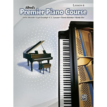 Alfred 00-33919 Premier Piano Course- Lesson Book 6 - Music Book