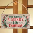 thumbnail image 3 of XWSHYW Decoraciones Navideñas Lista de Madera Paras En Día de Navidad, Paras Decorativas En Hogar, para Colgar En La Pared, 3 of 4