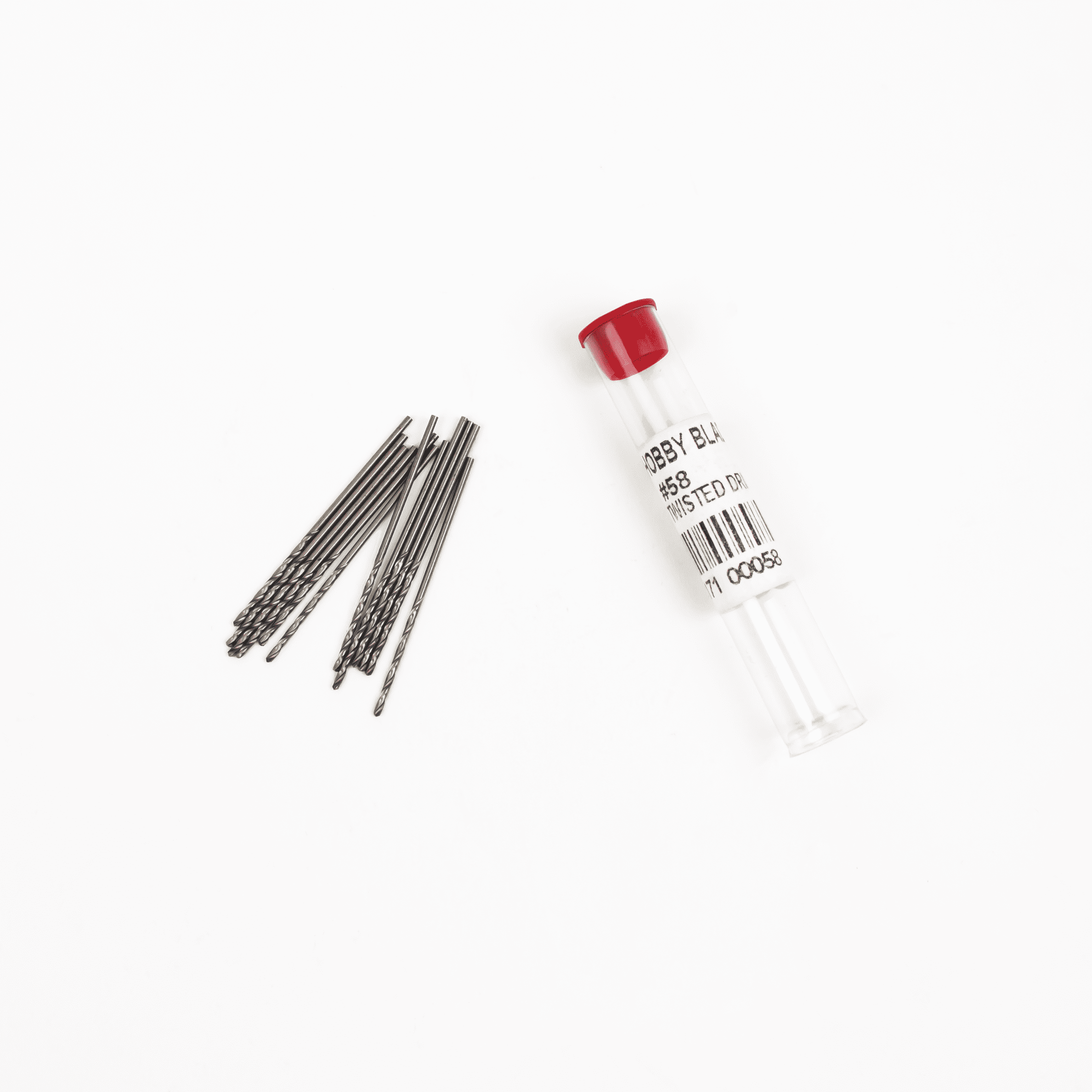 Excel Blades Drill Bits #58 – 12 Piece Carbon Steel Twist Drill Set, 0.0420 IN / 1.067 MM