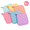 Color 2, variant on 6 Pack Quilted Placemats and Hot Pads, Washable Polyester Table Mats for Dining Table, Kitchen Countertop, Bowls, Cups and Everyday Meal Serving, 6 Assorted Colors
