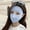 Blue, variant on Face UV Face Covering UPF 50+ Women Sun Protection Face Mask Washable Reusable for Running Outdoors