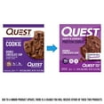 thumbnail image 6 of (6 pack) Quest Soft & Chewy Protein Cookie, High Protein, Double Chocolate Chip, 4 Count, 6 of 12