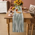 thumbnail image 2 of Sage Green Vintage Table Runner 48 Inches Long Farmhouse Dress Scarves, Stripes Painting Retro Abstract Art Dining Tablerunner for Coffee Table/Kitchen Island/Party Décor, 13" x 48", 2 of 8