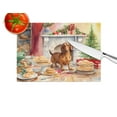 thumbnail image 4 of Carolines Treasures DAC3774LCB 15 x 12 in. Dachshund Christmas Cookies Glass Cutting Board, 4 of 5