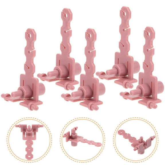 GOOHOCHY 5-Pack Plastic Knitting Machine Tensioners Set for Precise Yarn Control and Smooth Knitting