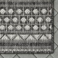 thumbnail image 4 of Well Woven Fallon Arwen Modern Tribal Black 5'3" x 7'3" Hi-Lo Indoor/Outdoor Area Rug, 4 of 7
